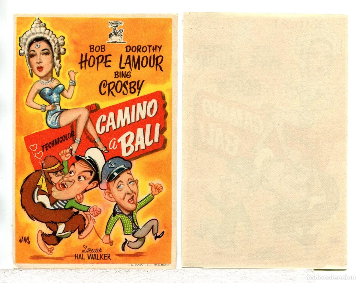 Cine: CAMINO A BALI, con Bob Hope.