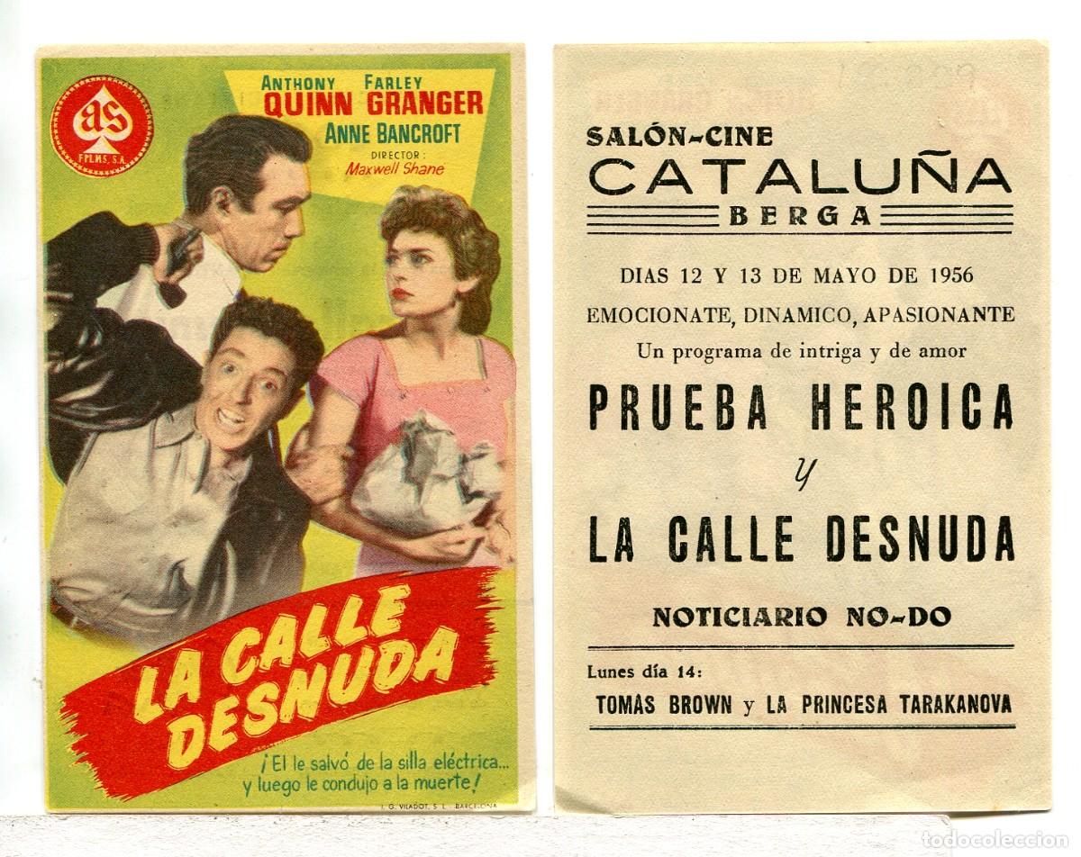 Cine: LA CALLE DESNUDA, con Anthony Quinn. - Foto 1