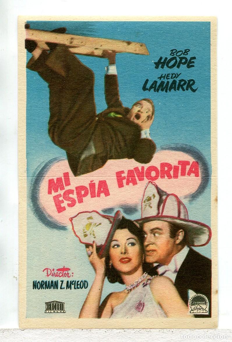 Cine: MI CHICA FAVORITA, con Bob Hope.
