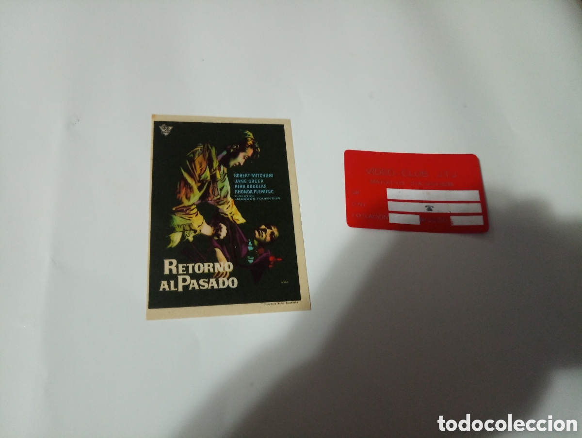 Cine: Folleto de mano retorno al pasado