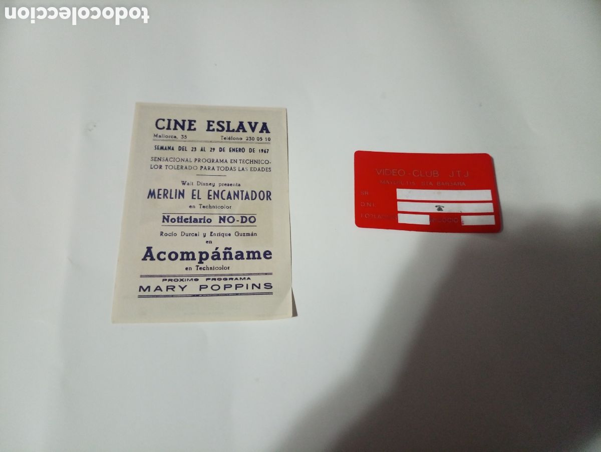 Cine: Folleto de mano acompa&ntilde;ame - Foto 2