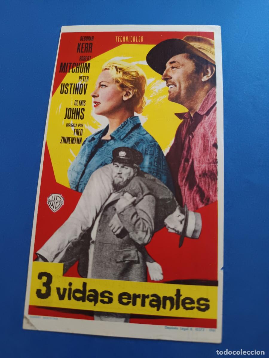 Cine: PROGRAMA DE CINE 3 VIDAS ERRANTES ROBERT MITCHUM