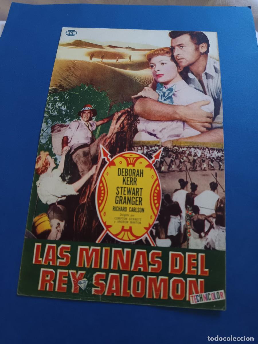 Cine: PROGRAMA DE CINE LAS MINAS DEL REY SALOMON STEWART GRANGER