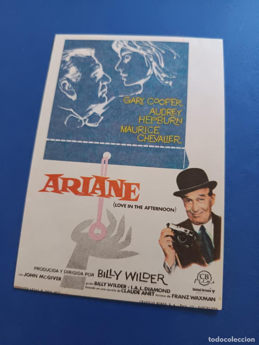 Cine: PROGRAMA DE CINE ARIANE GARY COOPER