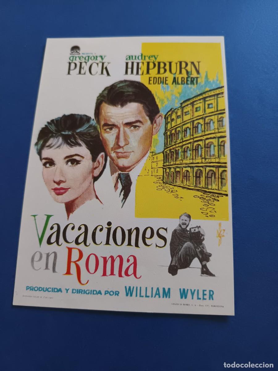 Cine: PROGRAMA DE CINE VACACIONES EN ROMA GREGORY PECK - Foto 1