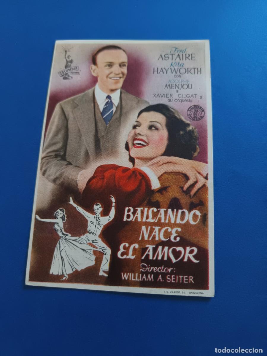 Cine: PROGRAMA DE CINE BAILANDO NACE EL AMOR FRED ASTAIRE