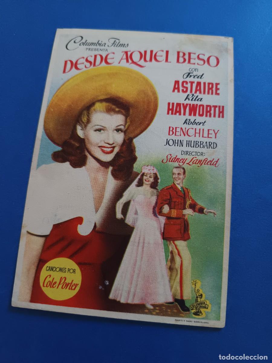 Cine: PROGRAMA DE CINE DESDE AQUEL BESO FRAD ASTAIRE