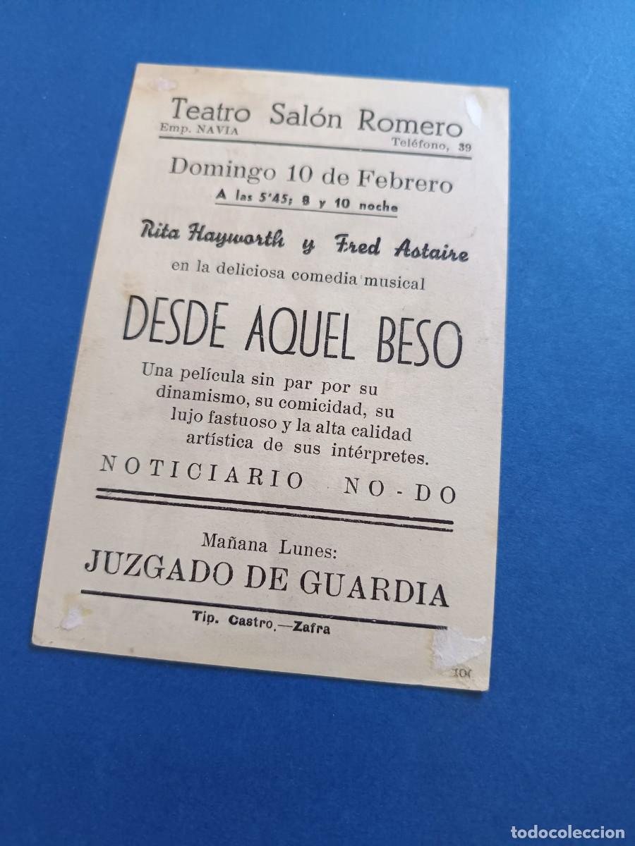 Cine: PROGRAMA DE CINE DESDE AQUEL BESO FRAD ASTAIRE - Foto 2