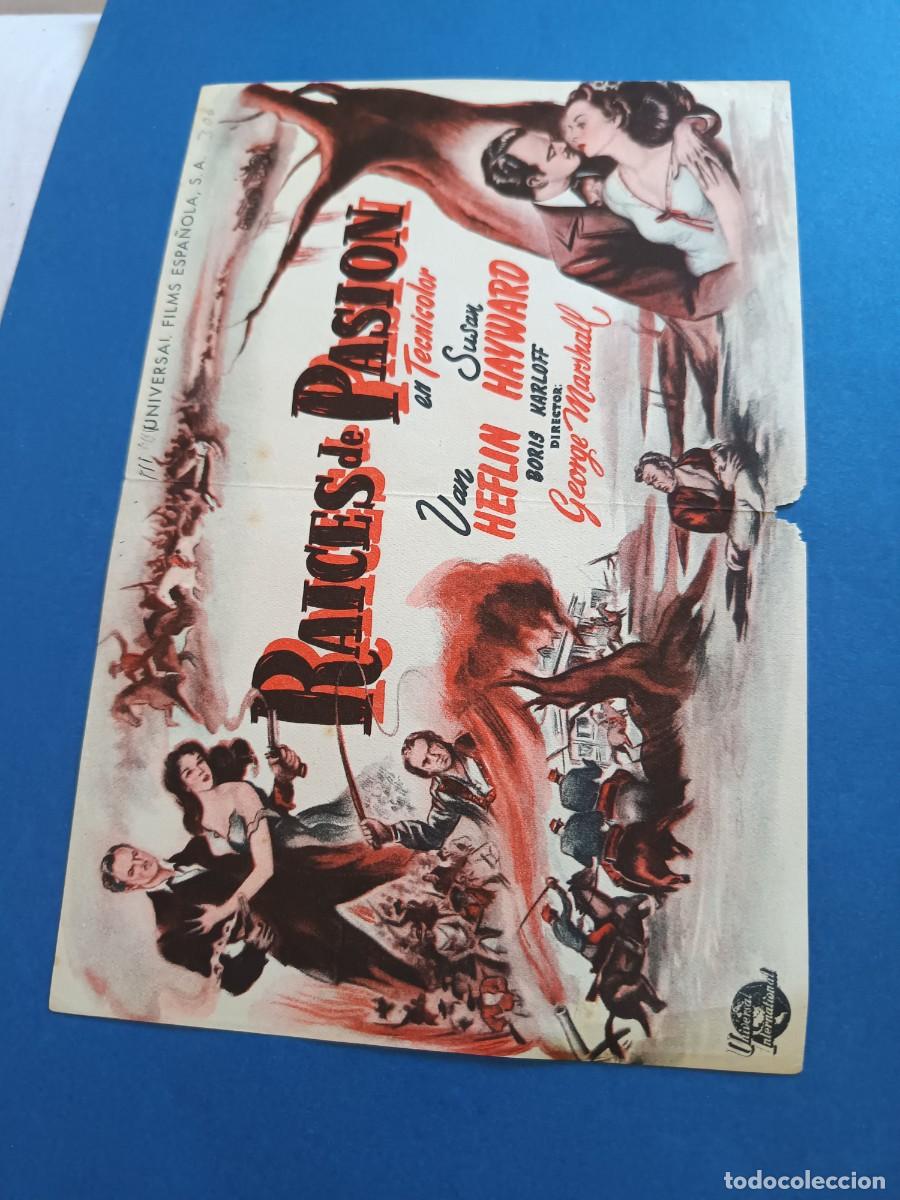 Cine: PROGRAMA DE CINE RAICES DE PASION VAN HEFLIN - Foto 1