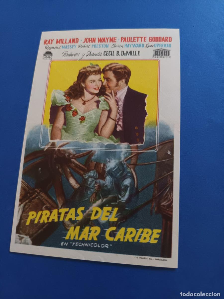 Cine: PROGRAMA DE CINE PIRATAS DEL MAR CARIBE JOHN WAYNE - Foto 1