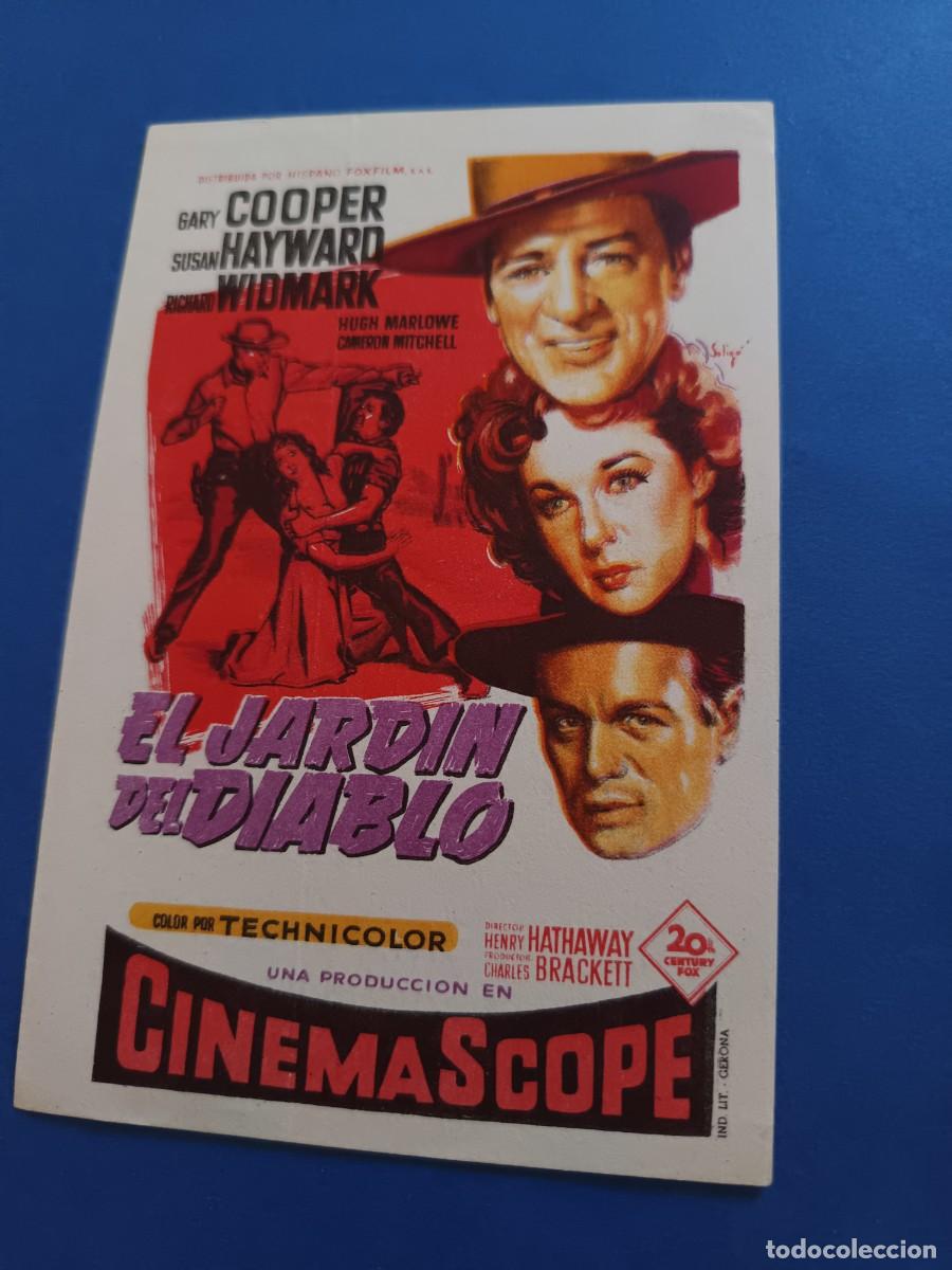 Cine: PROGRAMA DE CINE EL JARDIN DEL DIABLO GARY COOPER