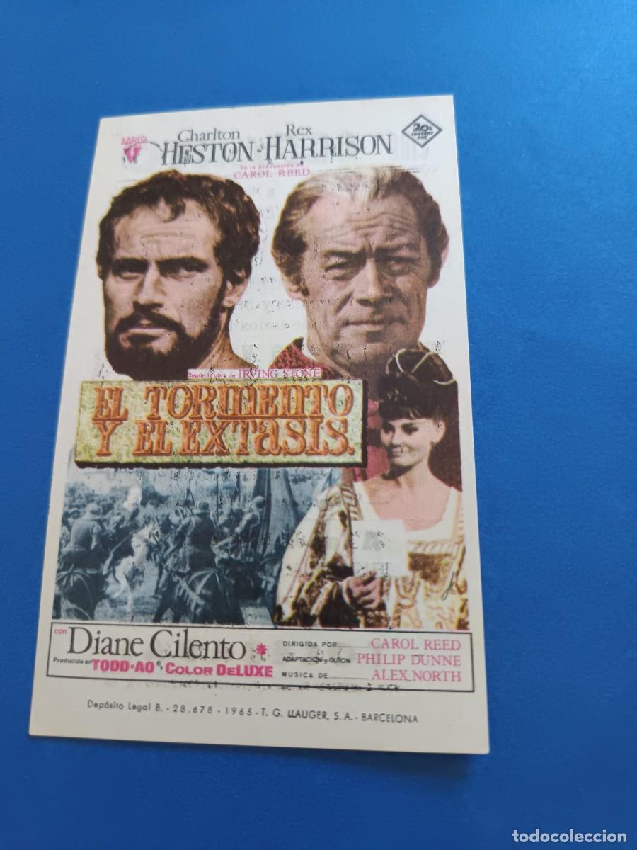 Cine: PROGRAMA DE CINE EL TORMENTO Y EL EXTASIS CHARLTON HESTON
