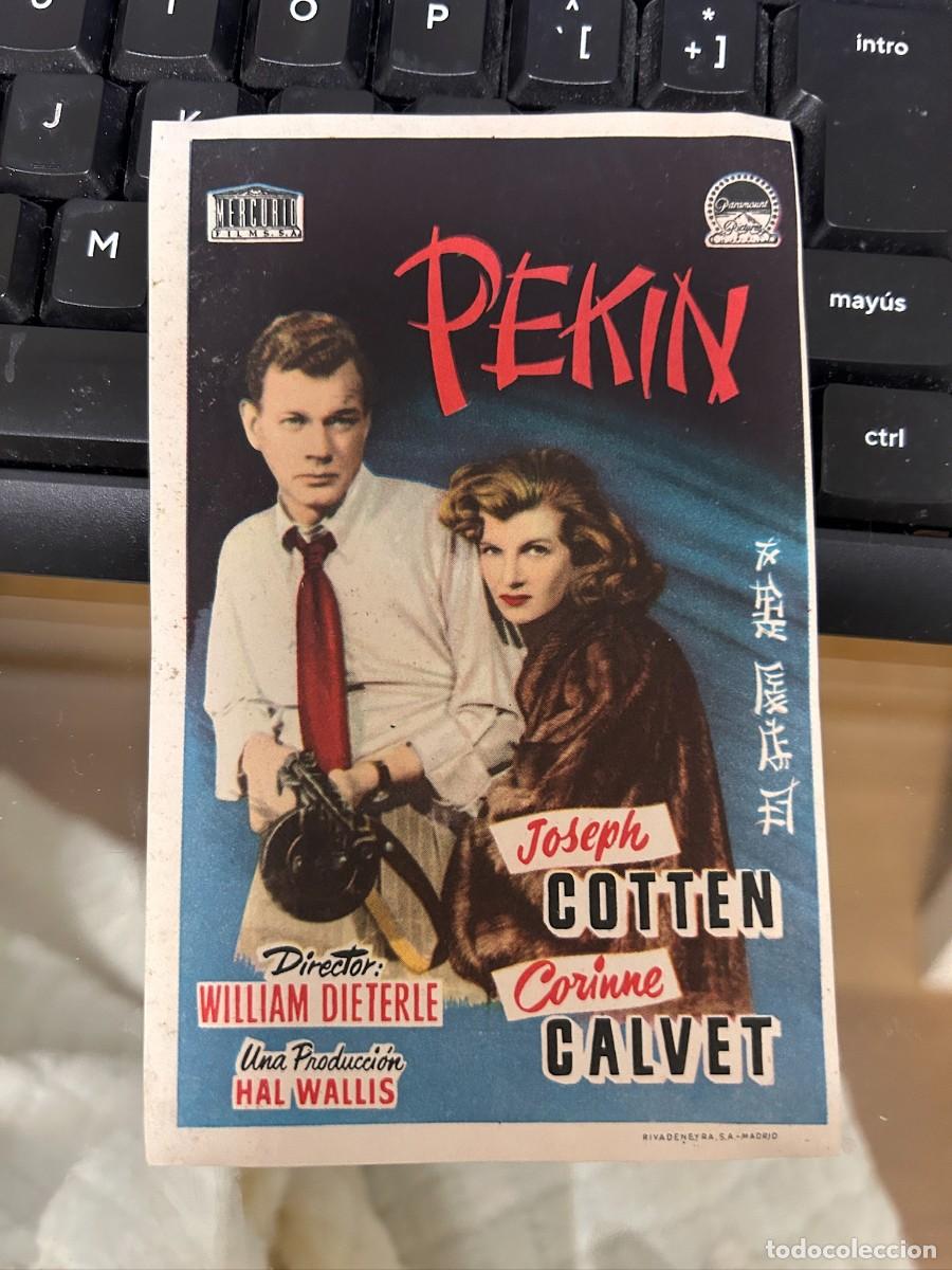 Cine: &ordm;1267 pekin sello de barcelona sin publicidad buen estado