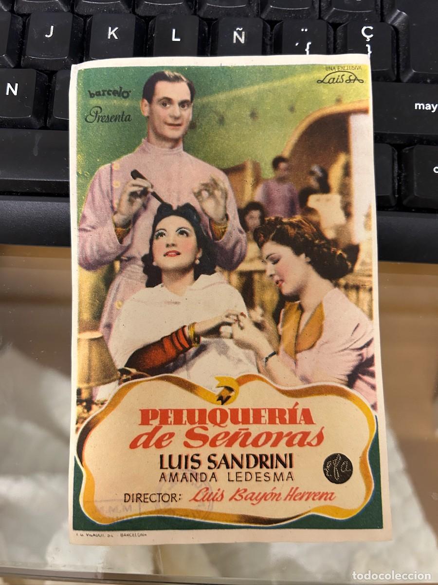 Cine: &ordm;1270 peluqueria de se&ntilde;oras sello de valencia buen estado