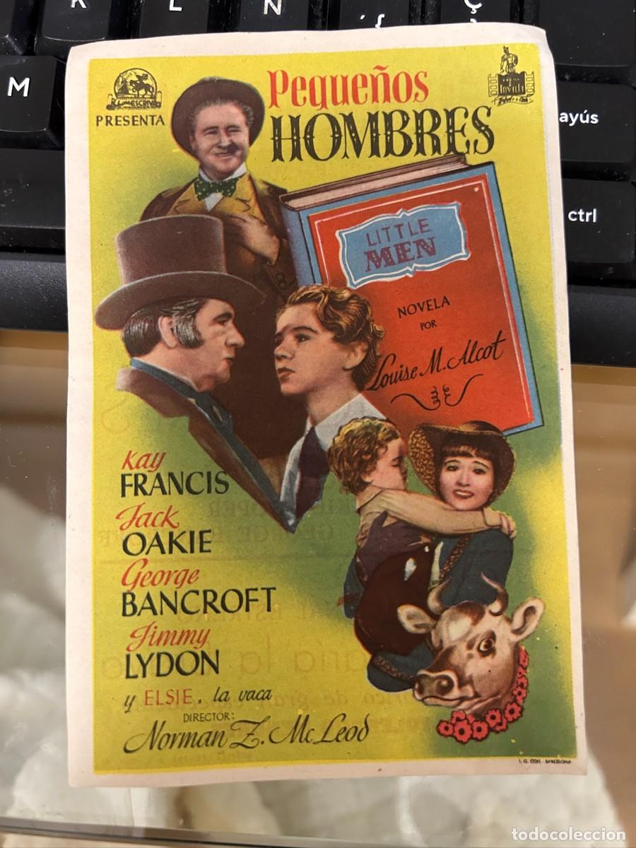Cine: &ordm;1275 peque&ntilde;os hombres cine mari leon con publicidad buen estado
