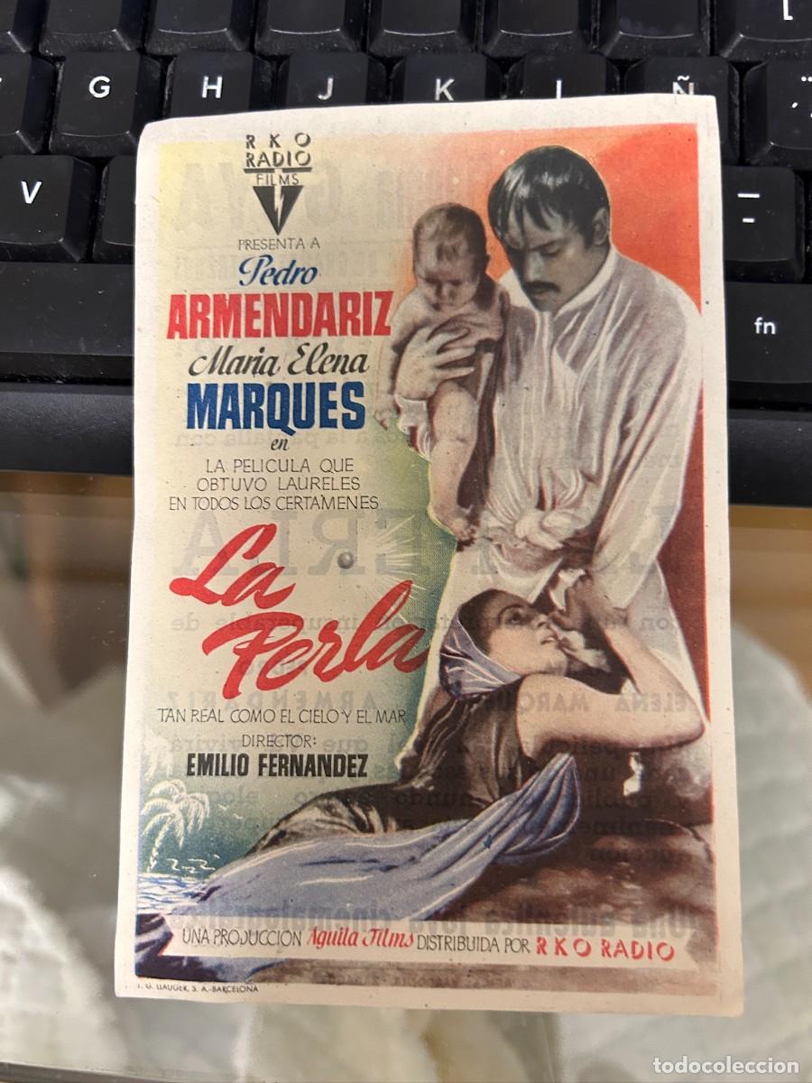 Cine: &ordm;1276 la perla cinema goya zaragoza con publicidad buen estado