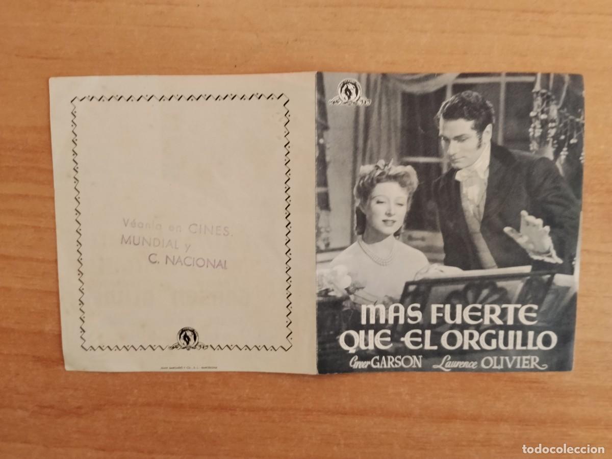 Cine: TURQUE-PROGRAMA DE CINE --MAS FUERTE QUE EL ORGULLO