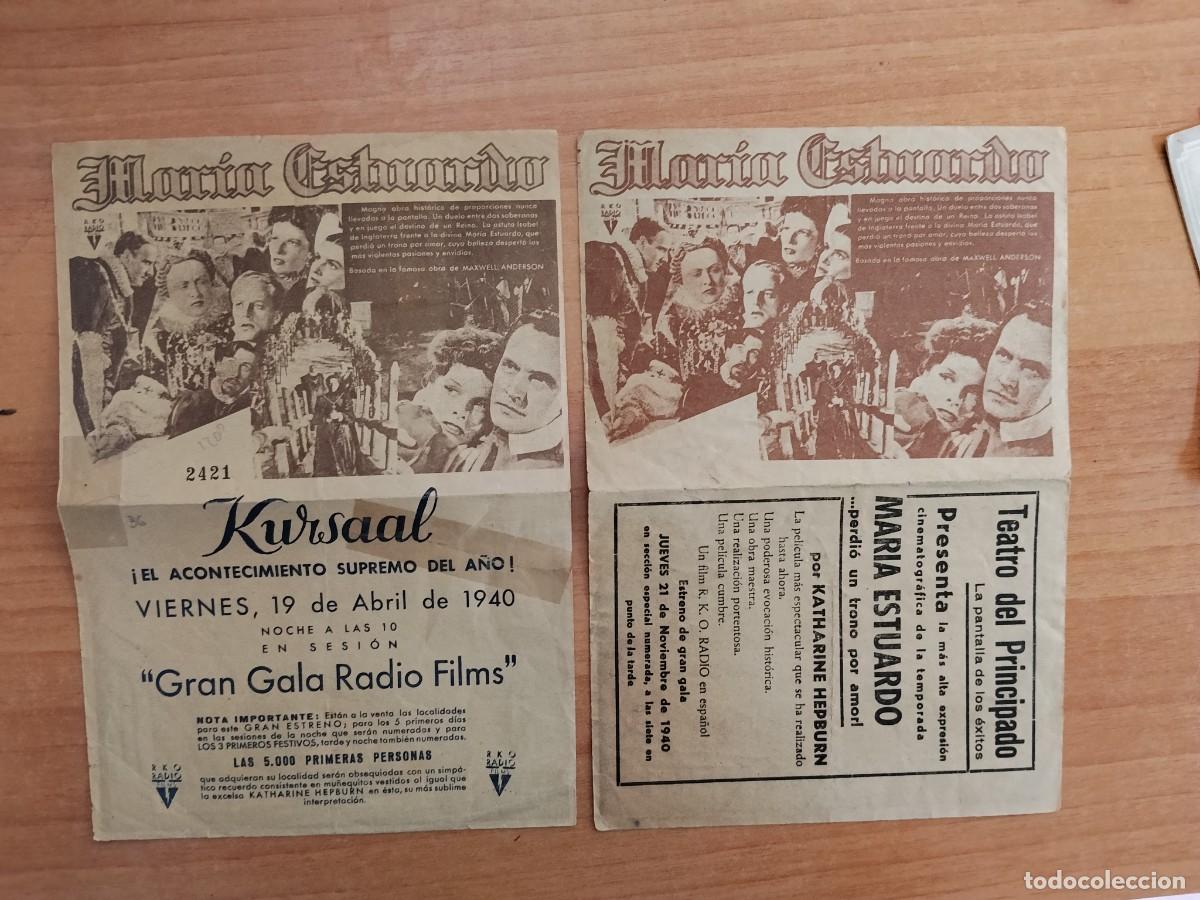 Cine: TURQUE-PROGRAMA DE CINE --MARIA ESTUARDO - Foto 2