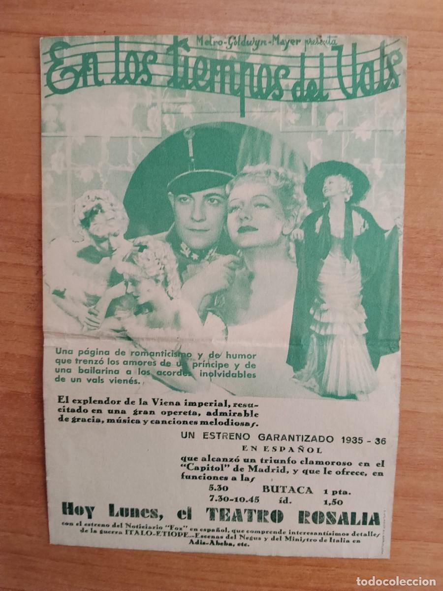 Cine: TURQUE-PROGRAMA DE CINE --EN LOS TIEMPOS DEL VALS - Foto 2