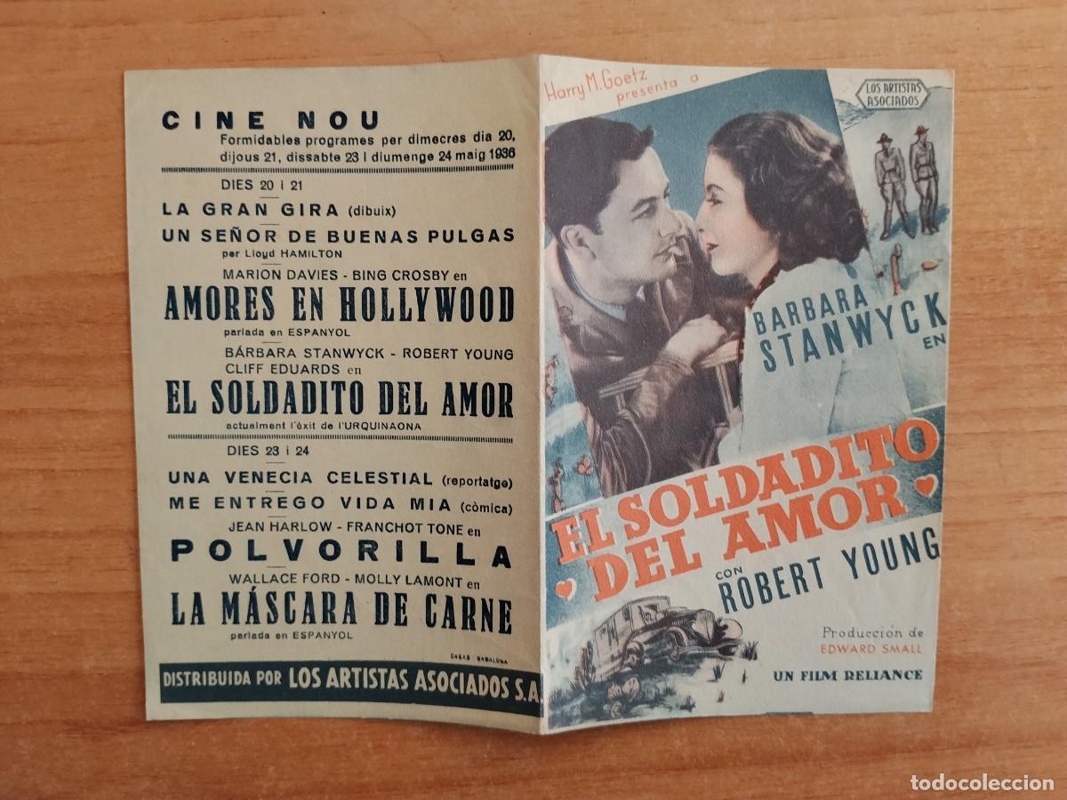 Cine: TURQUE-PROGRAMA DE CINE --EL SOLDADO DEL AMOR