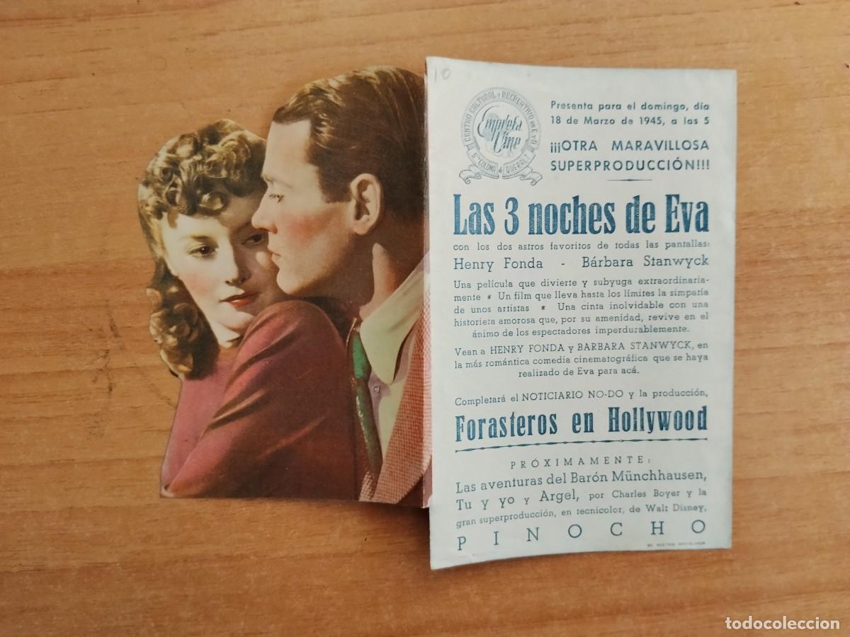 Cine: TURQUE-PROGRAMA DE CINE --LAS 3 NOCHES DE EVA - Foto 1
