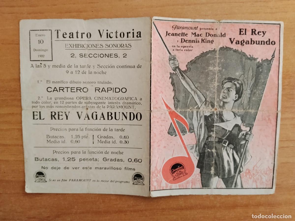 Cine: TURQUE-PROGRAMA DE CINE --EL REY VAGABUNDO - Foto 1