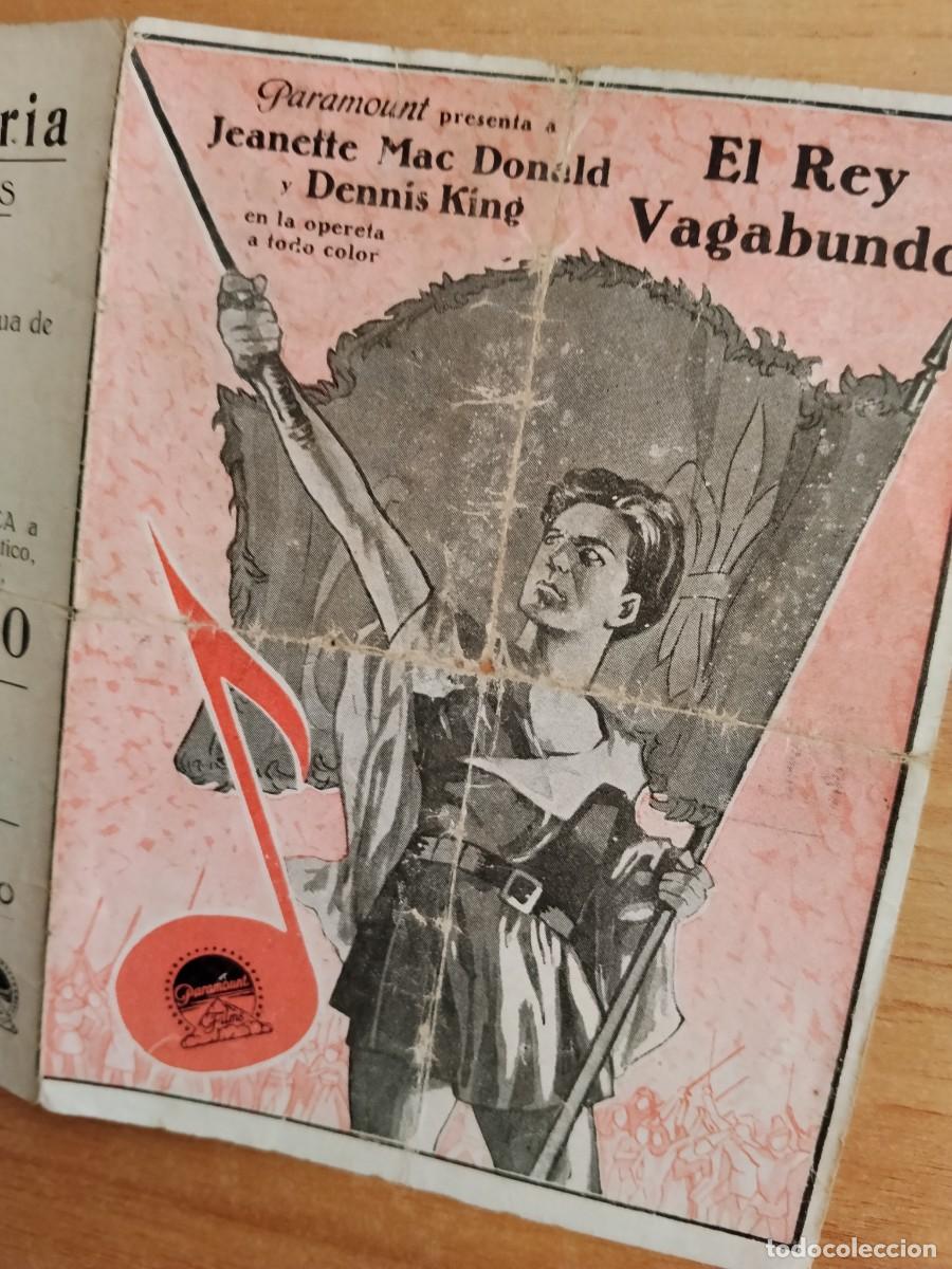 Cine: TURQUE-PROGRAMA DE CINE --EL REY VAGABUNDO - Foto 3