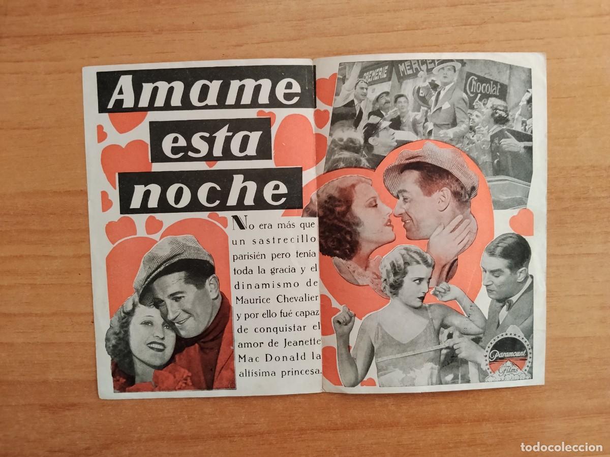 Cine: TURQUE-PROGRAMA DE CINE --AMAME ESTA NOCHE - Foto 2
