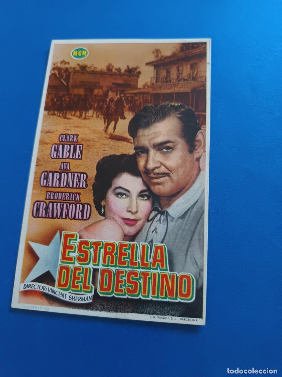 Cine: PROGRAMA DE CINE ESTRELLA DEL DESTINO CLARK GABLE - Foto 1