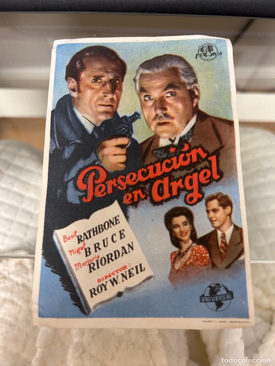 Cine: &ordm;1279 persecucion en argel sin publicidad buen estado