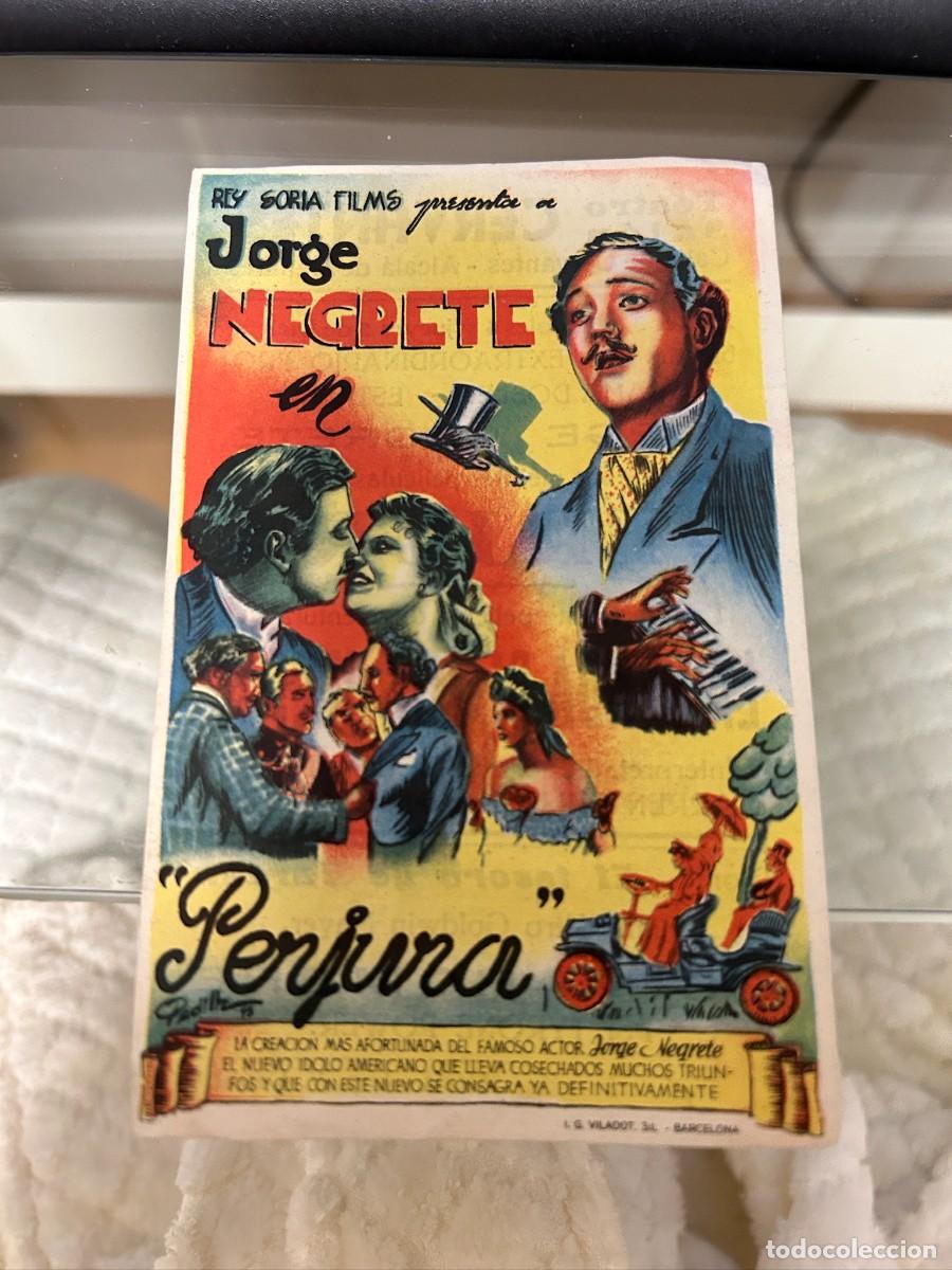 Cine: &ordm;1280 perjura teatro cine cervantes alcala de henares con publicidad buen estado