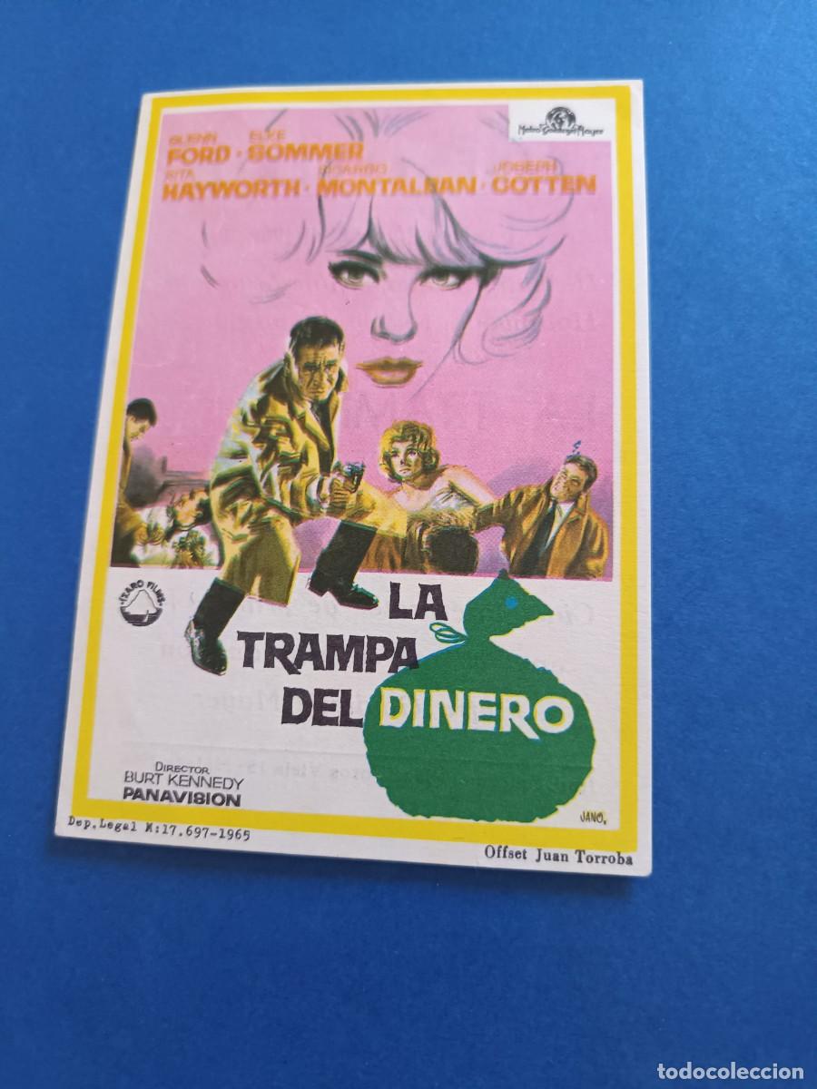 Cine: PROGRAMA DE CINE LA TRAMPA DEL DINERO GLENN FORD
