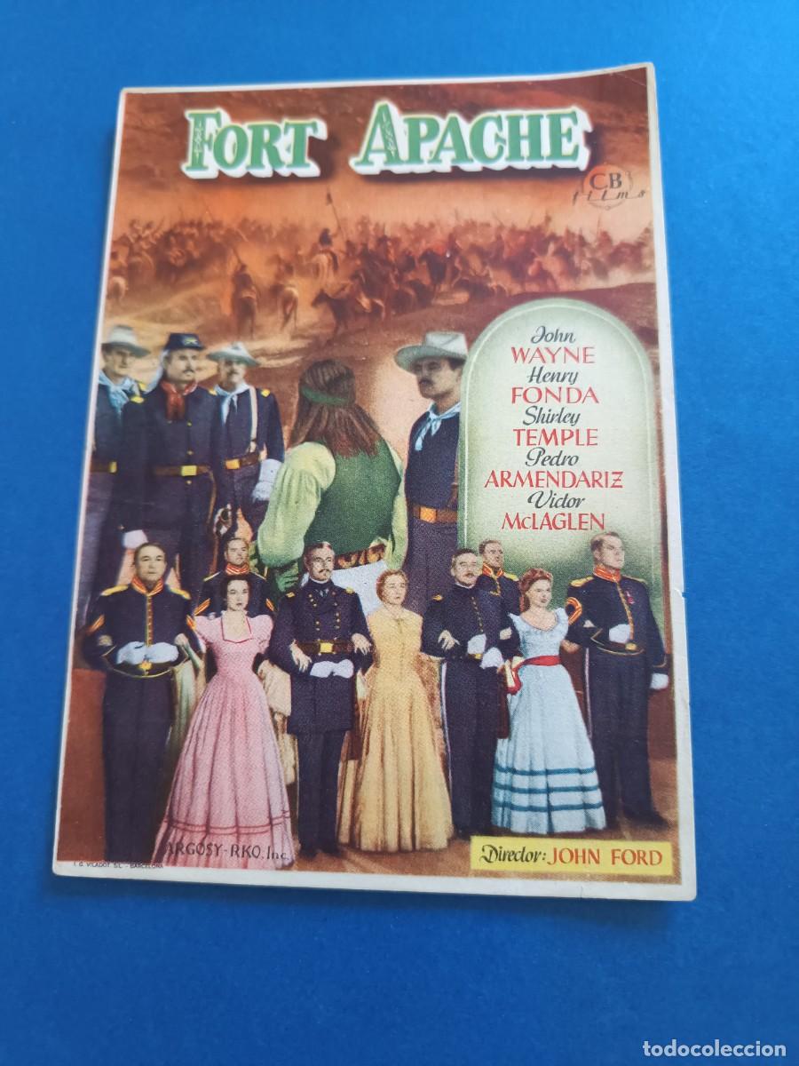 Cine: PROGRAMA DE CINE FORT APACHE JOHN WAYNE