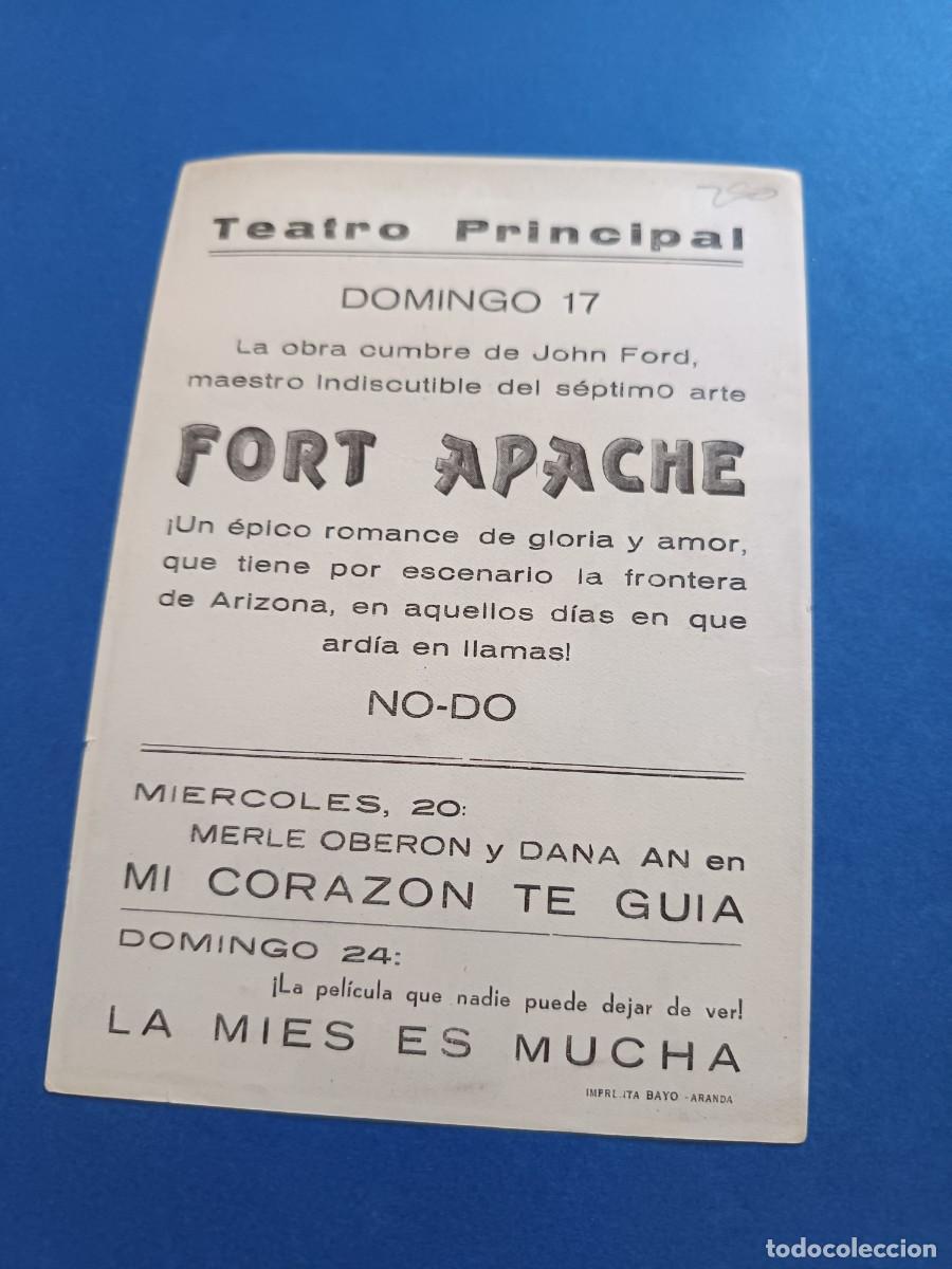 Cine: PROGRAMA DE CINE FORT APACHE JOHN WAYNE - Foto 2