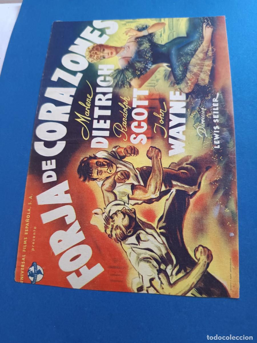 Cine: PROGRAMA DE CINE FORJA DE CORAZONES JOHN WAYNE