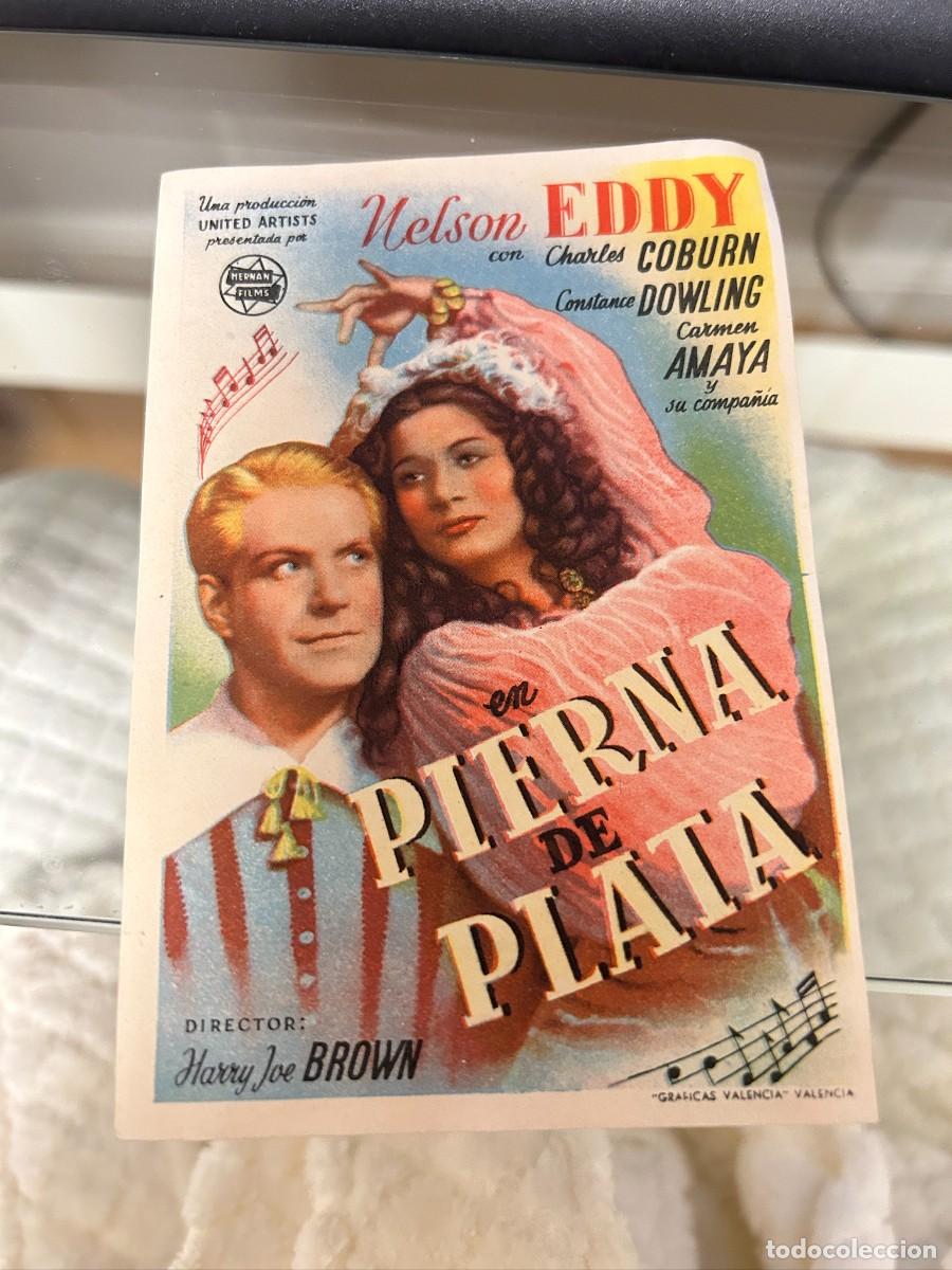 Cine: &ordm;1284 pierna de plata sin publicidad buen estado