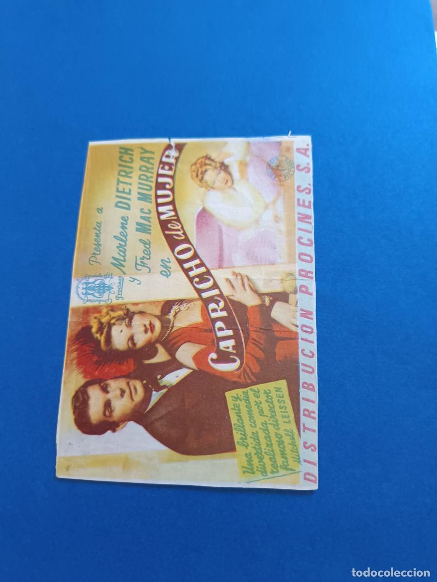 Cine: PROGRAMA DE CINE CAPRICHO DE MUJER FRED MACMURRAY