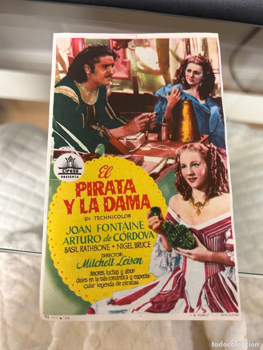 Cine: &ordm;1289 el pirata y la dama sin publicidad buen estado