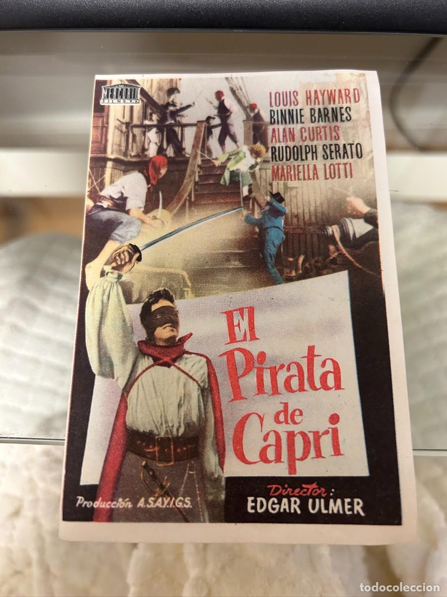 Cine: &ordm;1290 el pirata de capri sin publicidad buen estado