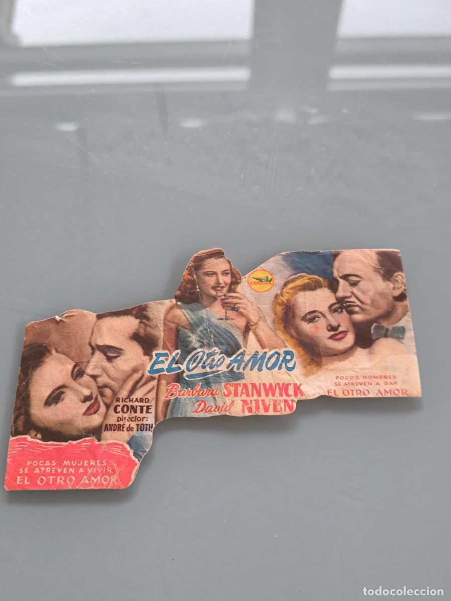 Cine: Antiguo Folleto de Mano de Cine / Programa de Mano Original
