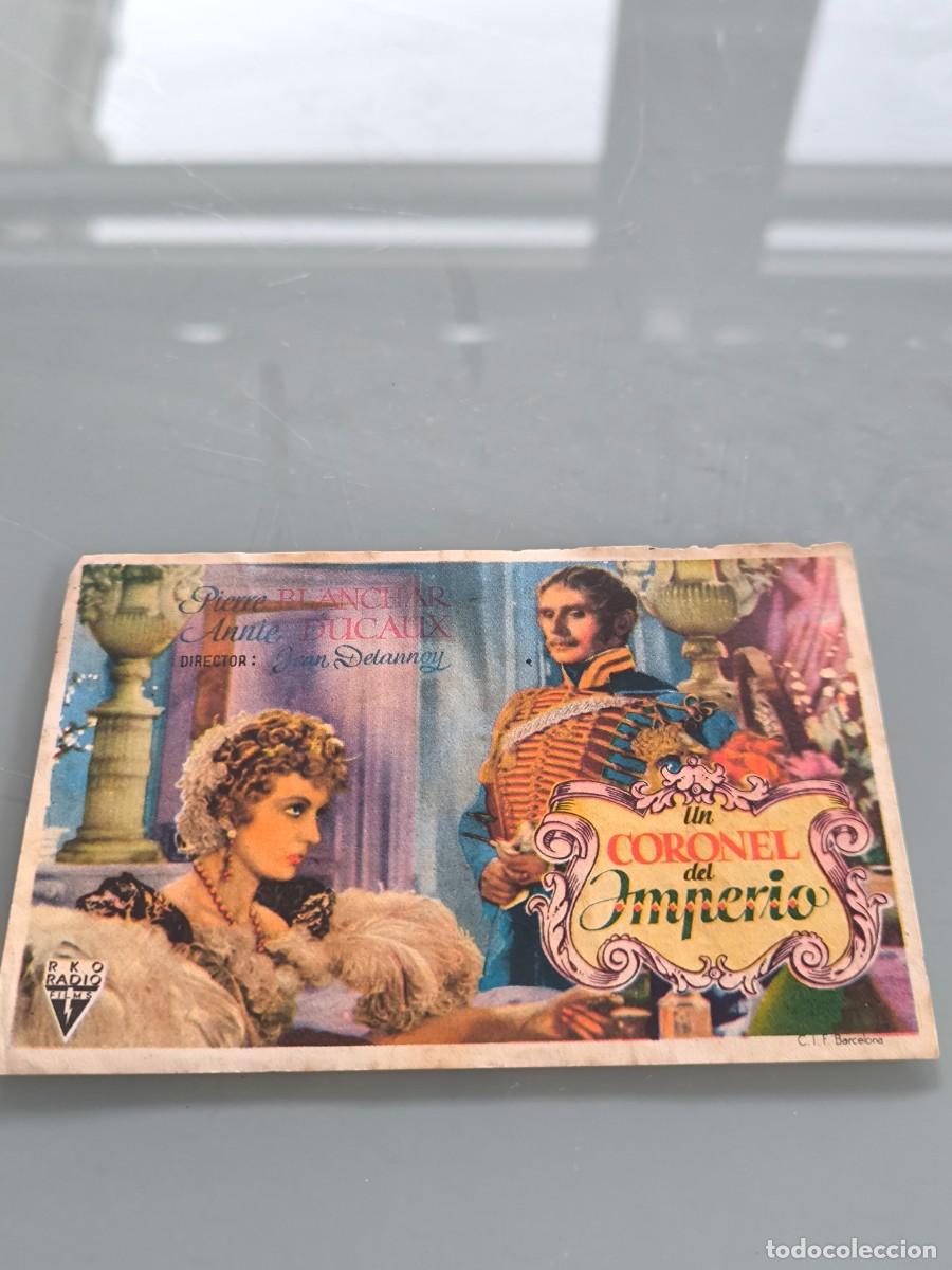 Cine: Antiguo Folleto de Mano de Cine / Programa de Mano Original