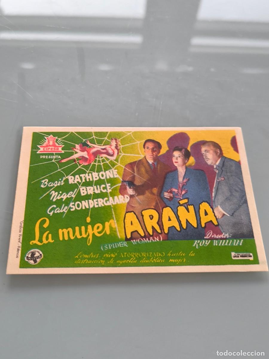 Cine: Antiguo Folleto de Mano de Cine / Programa de Mano Original