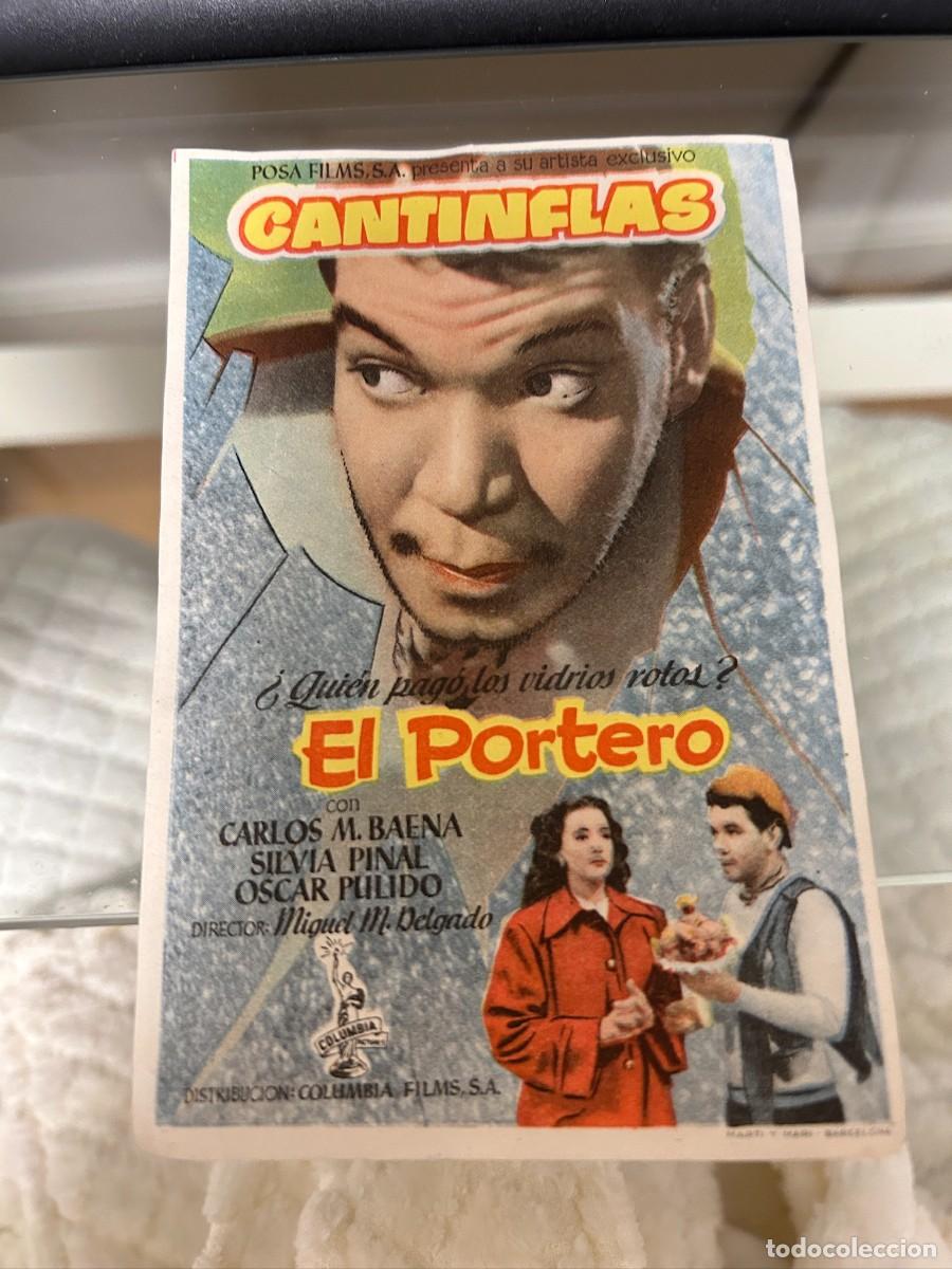Cine: &ordm;1299 el portero cantinflas sin publicidad buen estado