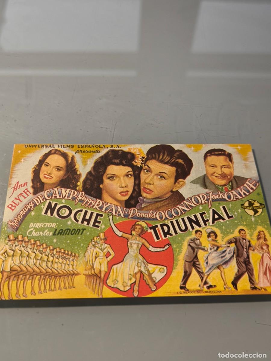 Cine: Antiguo Folleto de Mano de Cine / Programa de Mano Original - Foto 1