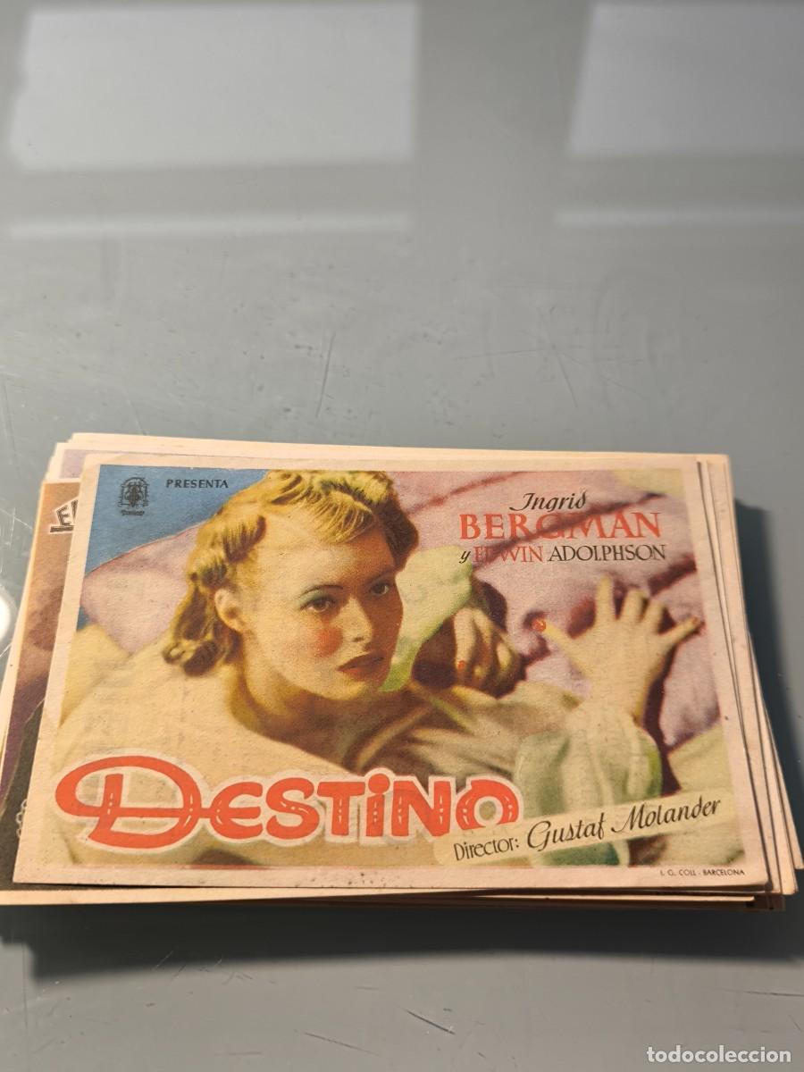 Cine: Antiguo Folleto de Mano de Cine / Programa de Mano Original - Foto 1