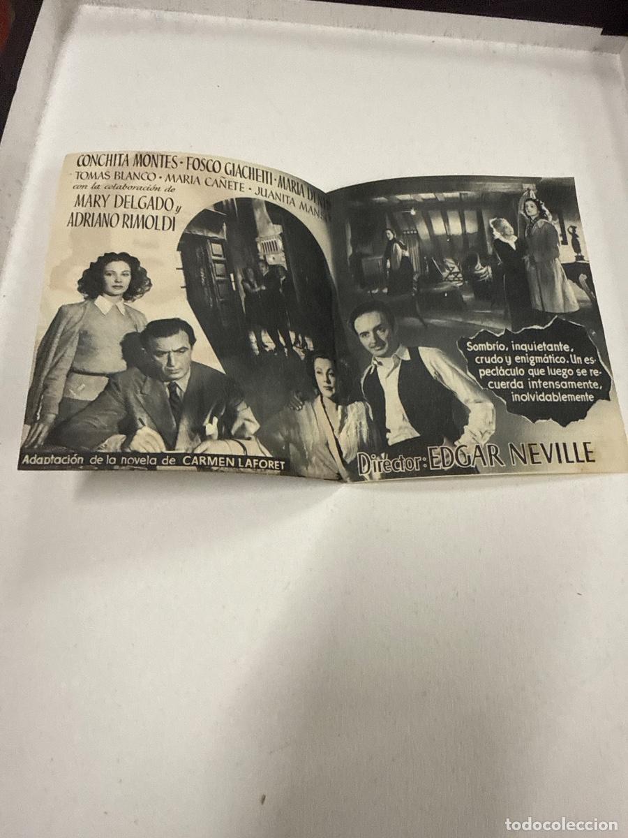 Cine: NADA. . Antiguo programa de cine de mano, Diptico - Foto 2