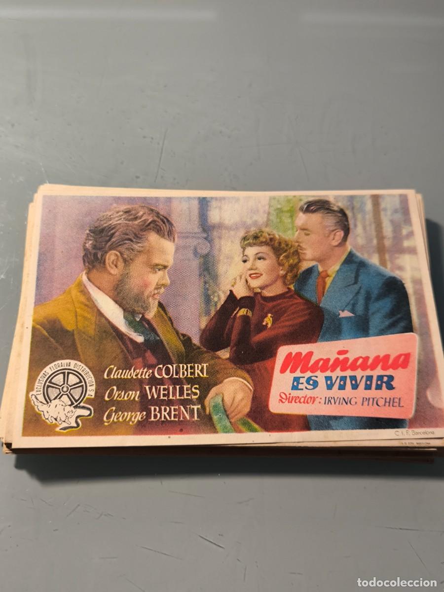 Cine: Antiguo Folleto de Mano de Cine / Programa de Mano Original