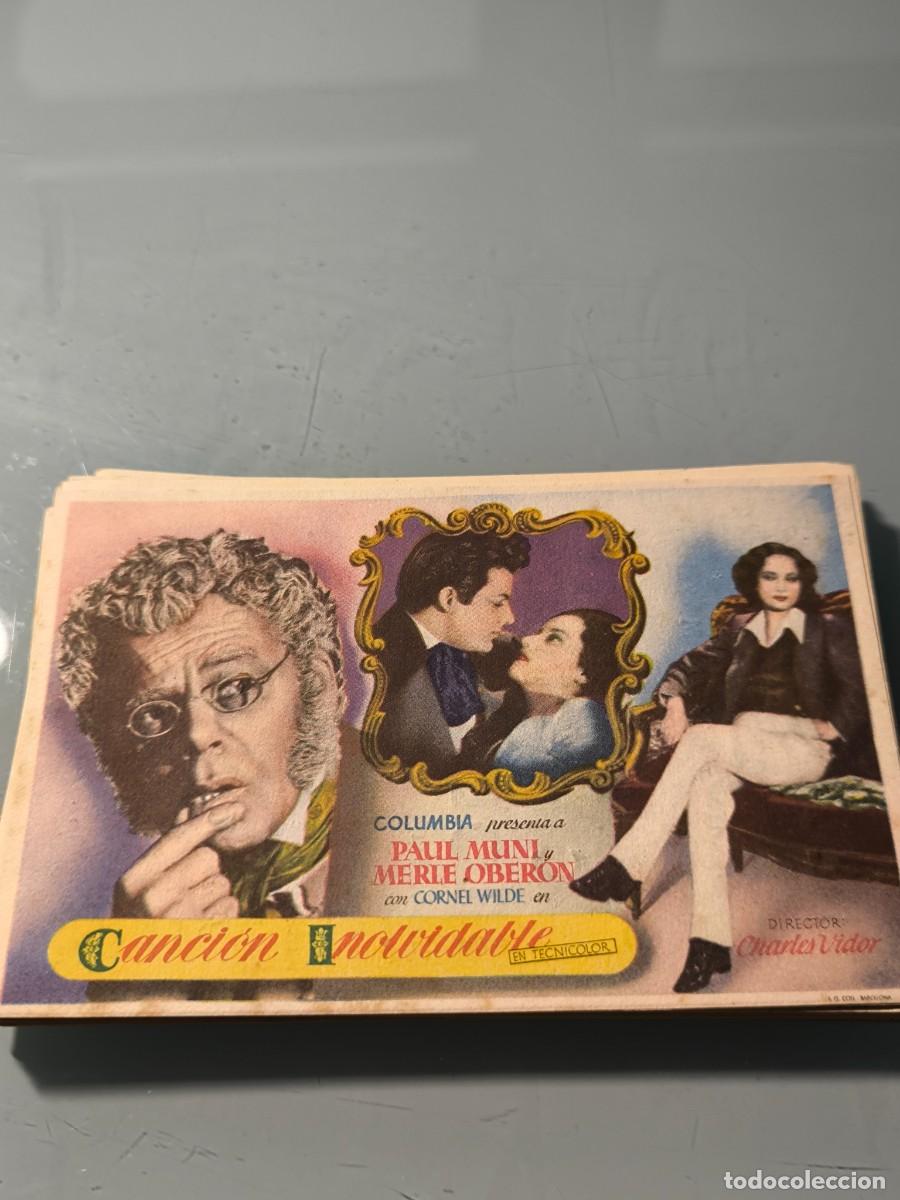 Cine: Antiguo Folleto de Mano de Cine / Programa de Mano Original