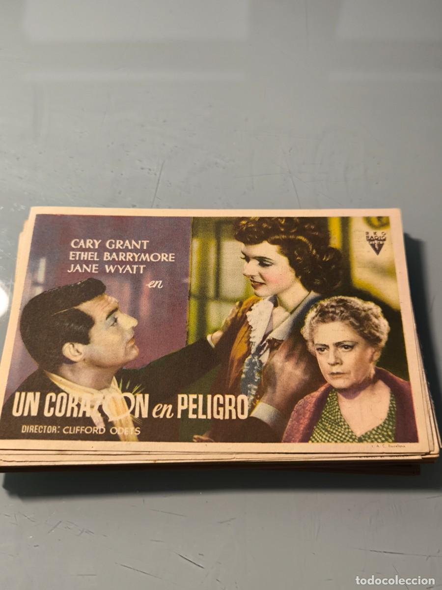 Cine: Antiguo Folleto de Mano de Cine / Programa de Mano Original