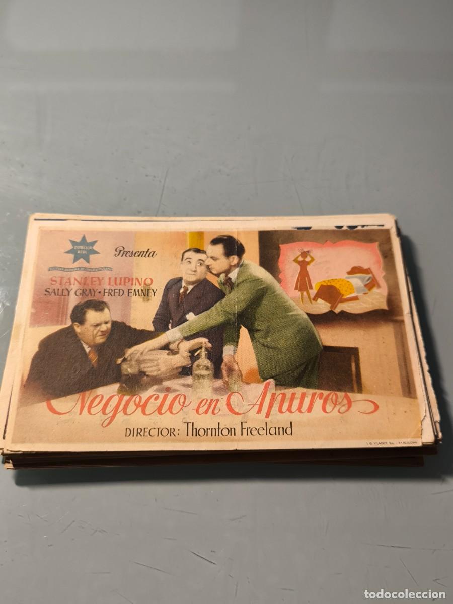 Cine: Antiguo Folleto de Mano de Cine / Programa de Mano Original